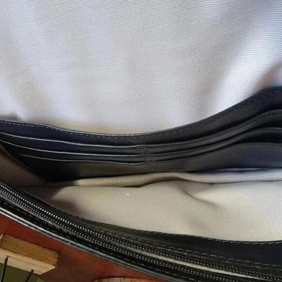 Coach Bleecker Black Patent Leather Clutch - Picture 7 of 14